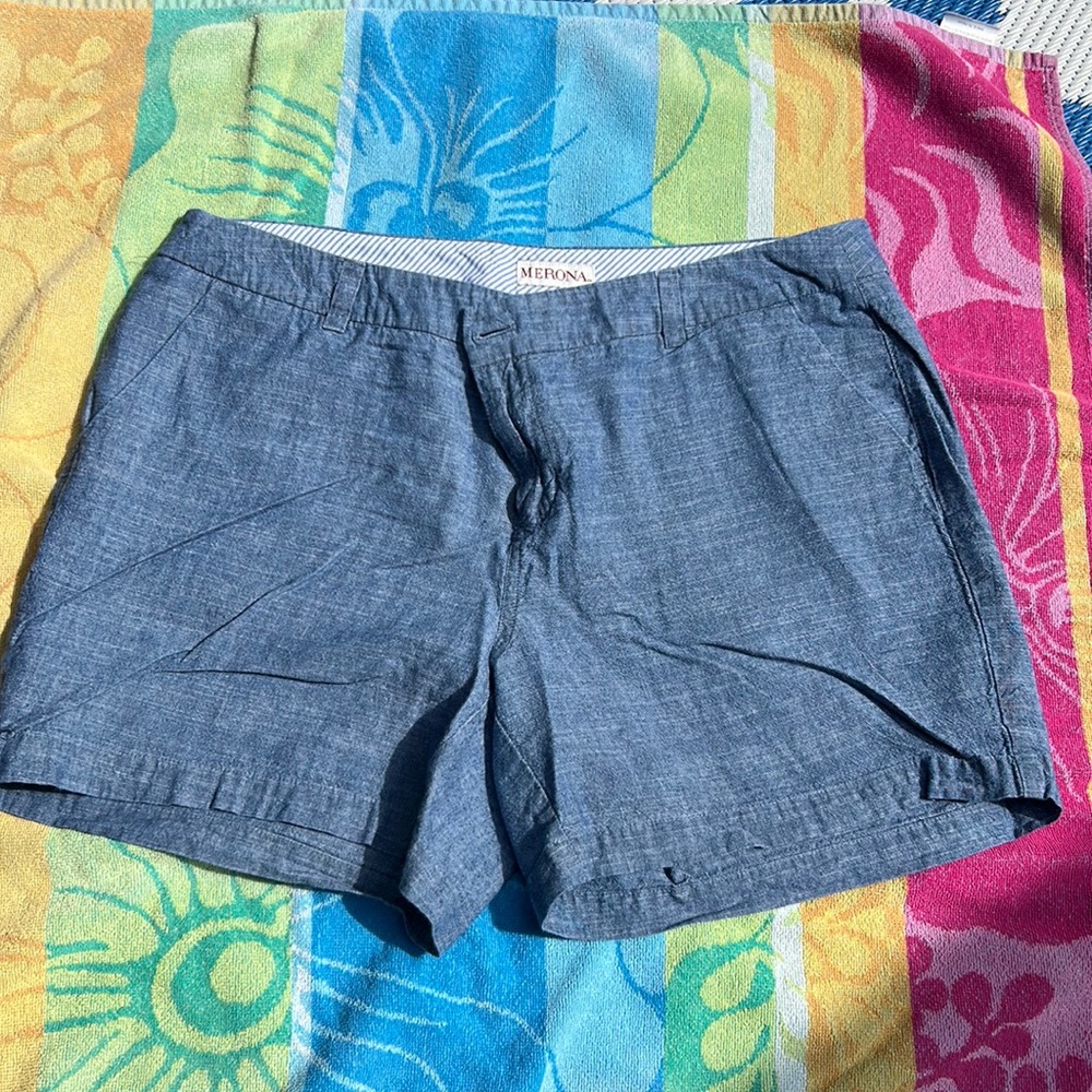 Chambray shorts-great condition!